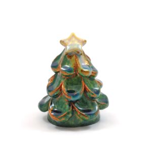 albero di natale verde rame ceramiche Lega